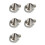 5st 1/4 Inch Schroef Schroef RVS Adapter voor Camera Camera Ondersteuning Statief Plank 1
