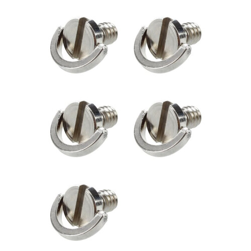 5st 1/4 Inch Schroef Schroef RVS Adapter voor Camera Camera Ondersteuning Statief Plank