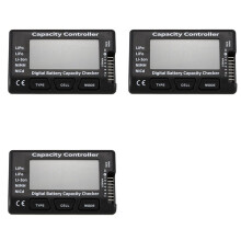 3X RC CellMeter-7 Digital Battery Capacity Checker LiPo LiFe Li-Ion NiMH Nicd