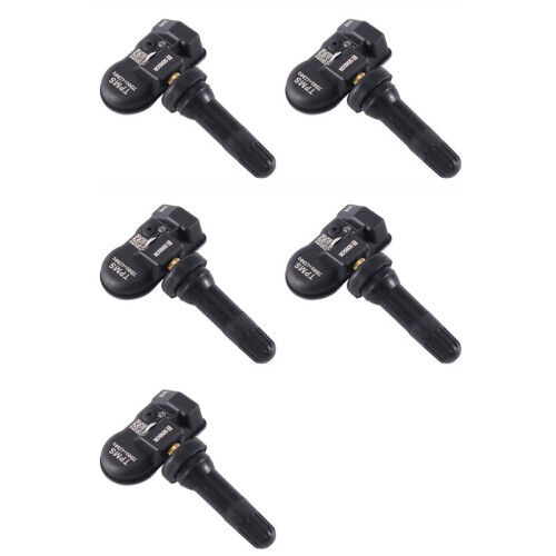 5X Bildäck TPMS-Sensor Programmerbar Däcktryckssensor 315MHZ+433MHz 2 i 1 för Autel Tool TS408 TS508 ITS600 MX-Sensor