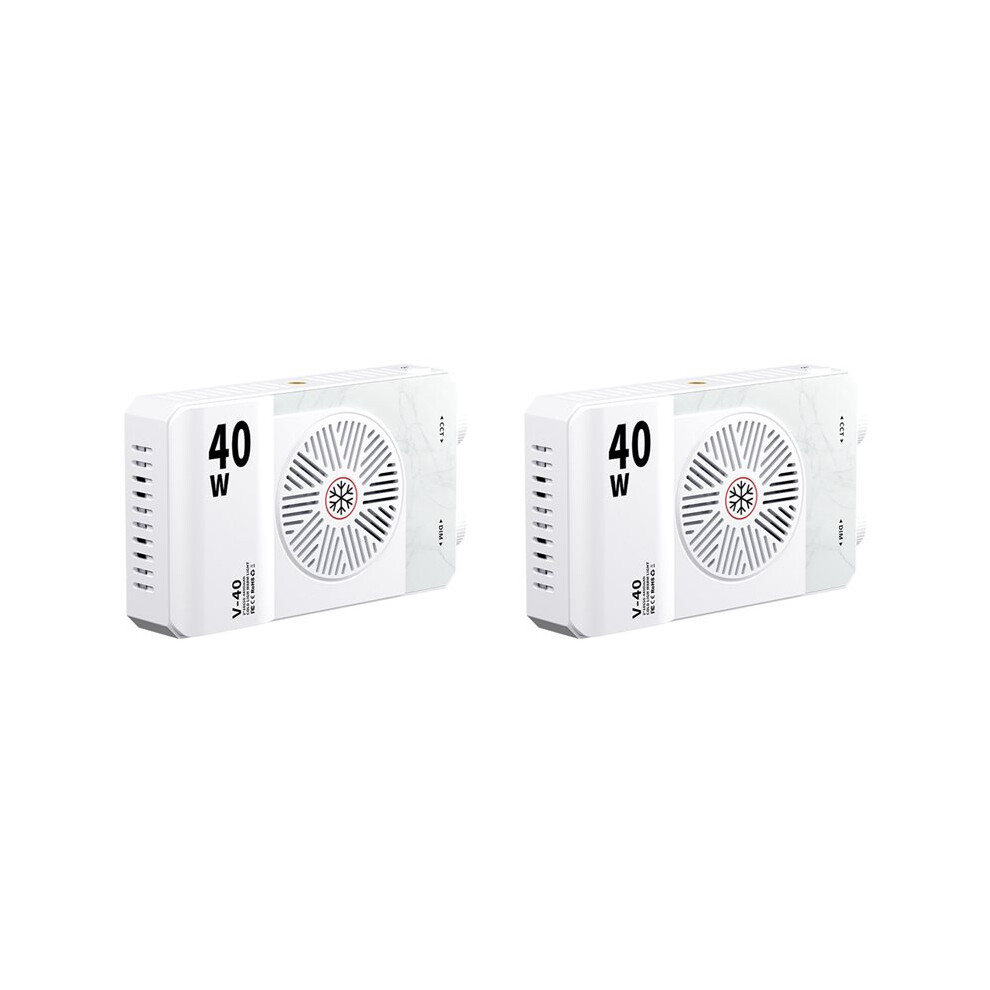 2X Portable Led Video 40W Video Camera Pocket Outdoor High Brightness Fill Can Charge Phone Light 6031563885685