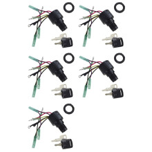 5X NEW-87-17009A5 Boat Motor Ignition Key for Mercury Outboard Motors 3 Position Off-Run-Start