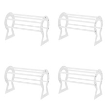 4X Headband Holder, Clear Headband Organizer, Acrylic Hair Hoop Display Stand, Headband Holder for Women and Girls