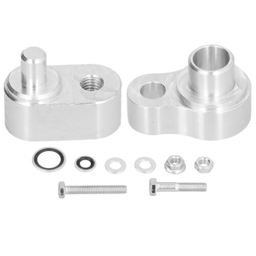 Aluminium A/C Block Kit Traverse 10 Stück Silber 1