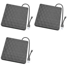 3X USB3.0 Externe Mobiele Blu-Ray-Recorder TYPE-C DVD-Brander Draagbare Blu-Ray Drive Ondersteuning 3D 25G 50G voor Desktoplaptops