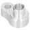 Aluminium A/C Block Kit Traverse 10 Stück Silber 8