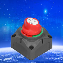 12V 3-Gear ABS Battery Disconnect Switch 200A Car Yacht Train Up to 50V