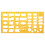 Architectural Engineer Ruler Template 1:50 Scale 2