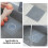 Gray Silicone Floor Drain Cover Medium Odor-Proof 7