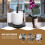 Practical Black Roll Paper Holder for Kitchen and Bathroom Easy Storage and Use 4