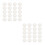 40 Pcs Clay Storage Boxes Plastic Plasticine Clear Containers Storage Boxes 3