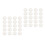 40 Pcs Clay Storage Boxes Plastic Plasticine Clear Containers Storage Boxes 8