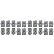 20Pcs Car T20 Socket Brake Tail Lamp Rear Light Socket Holder for Accord T20W 33515-S50-003