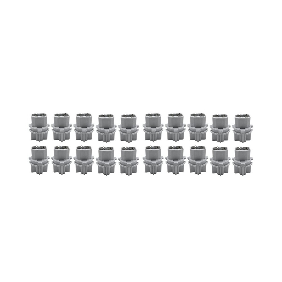20Pcs Car T20 Socket Brake Tail Lamp Rear Socket Holder For Accord T20w 33515-S50-003 Light 4712121572781