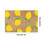 Halloween doormat lemon pattern coir 18x30 inch 3