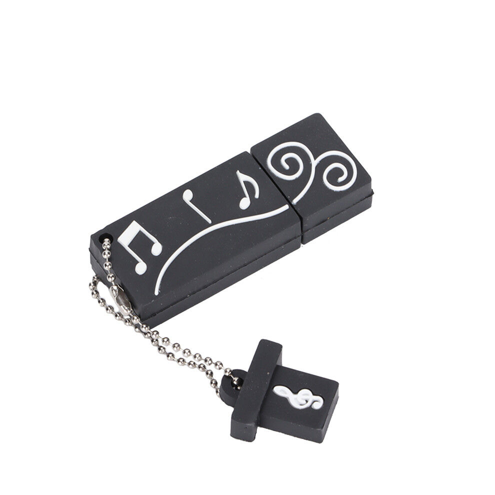 Cr10033 64Gb Usb 2.0 Flash Drive Aluminum Alloy & Black/White 6911391569172