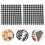 Cotton Plaid Napkins Black and White 4 Pcs 3