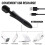 Electric Massager Cordless Rechargeable 20 Patterns 8 3