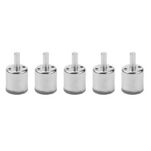 5pcs 30mm Diamond Tipped Tile Ceramic Glass Hole Saw Drill Bit