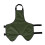 (Dark Green S) Bande de protection ventrale lavable pour chien 5