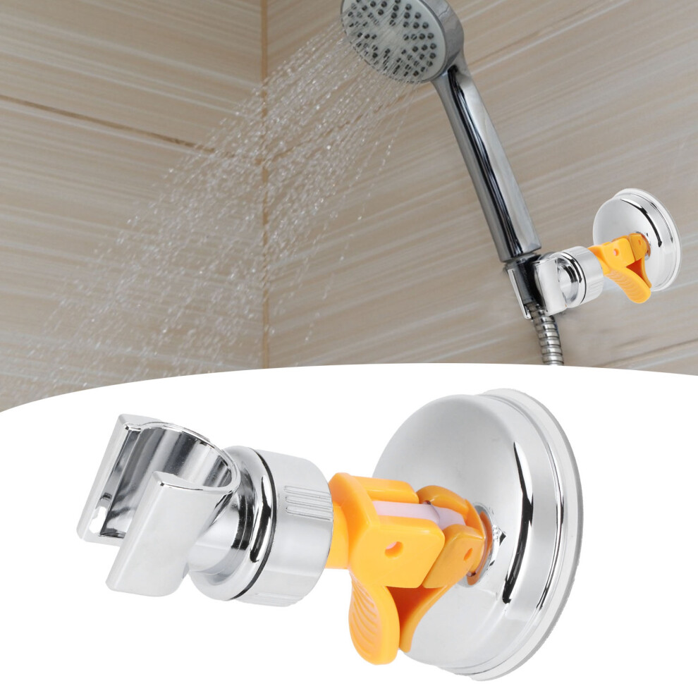 Bathroom Adjustable Shower Head Bracket With Suction Cup Fits Handheld Showers 9331391888658