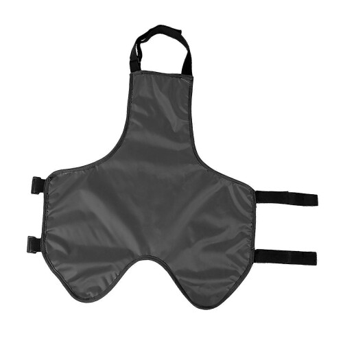 (Gray S) Bande de protection ventrale lavable pour chien 2