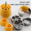 PVC Thread Maker Tool Set, Reusable Pipe Threader Kit for Electric Drill 5