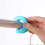 (Green) 10-Pack Windproof Silicone Hanger Hook Spacer Anti-Slip 7