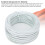 Rebar Tie Wire 0.55 Flat Type, Galvanized & PVC, 85m White 6