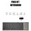 Portable Foldable Bluetooth Keyboard with Touchpad – Ultra-Slim Wireless Keyboard Compatible with Android, iOS, Tablet | Compact Travel Design | 8