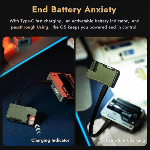 Rechargeable 400 Lumens Flashlight with Magnetic Base - 3 Modes, Ultra Brightness, EDC Design 2