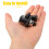 NICEXMAS Rear Tailgate Lock Striker Bolt Iron Pair 7