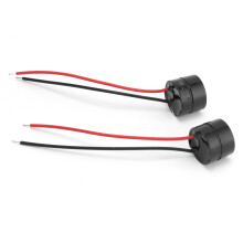 Elektrischer Kabel-Buzzer-Alarm 10er Pack Piezo-Aktiv-Bipper DC 3-24V YMD‑12095