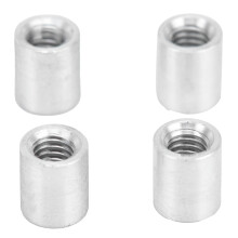10Pcs Aluminum 3501 Series Round Standoff 7mm M4 x 0.7mm