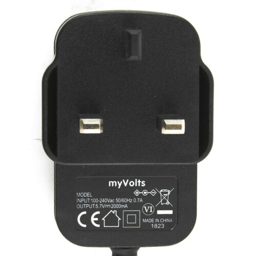 (UK plug) 5.7V Replacement Power Supply for Roland PSD-230 EU PSU 1