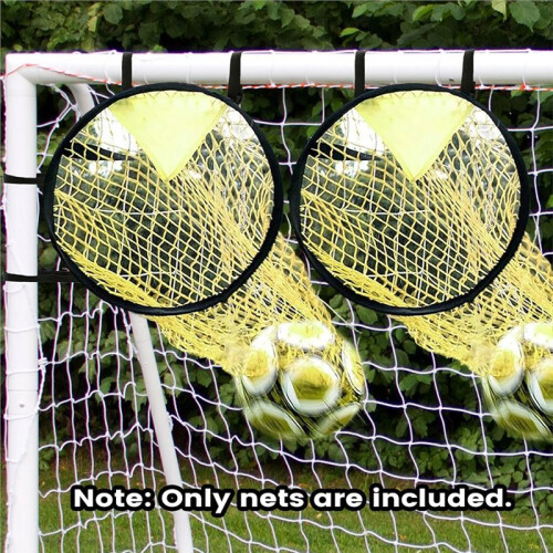 2 Stuks Voetbaltrainingsnetten, Voetbaldoelnetten voor Training 1