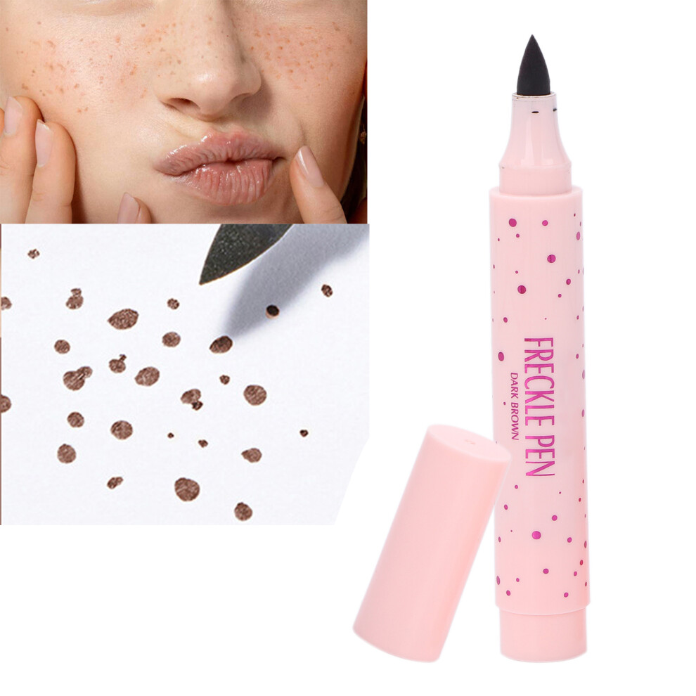 Natural Lifelike Freckles Makeup Pen Waterproof Dot Spot Pen #02