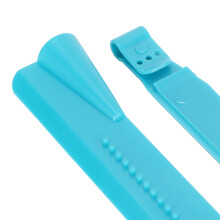 Cake Smoother Ruler Blue - Adjustable Cream Butter Scraper for Decorating