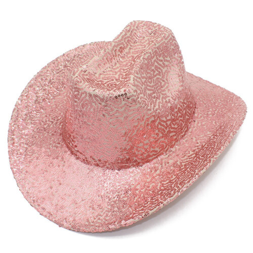 Sparkly Sequin Cowboy Hat – Standard Fit, 1 Pack 1