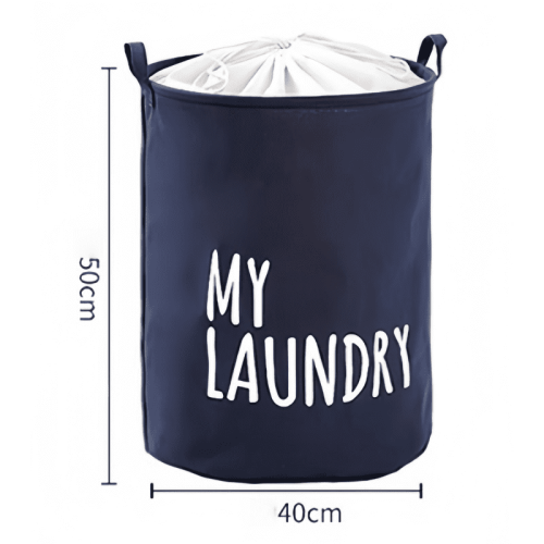 Big Foldable Fabric Toy And Laundry Basket For Home With Convenient Handle 1