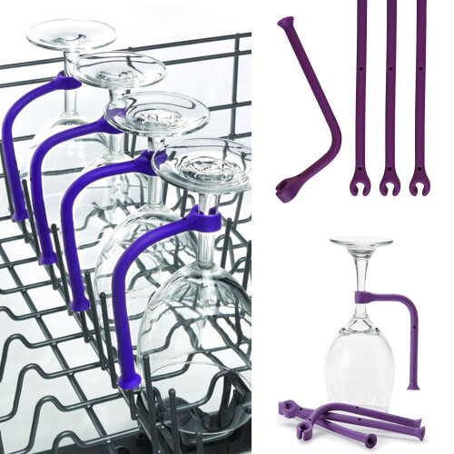 Wine Glass Dishwasher Holder Set 4-Piece 2