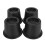 4PCS Heavy Duty Rubber Bed Risers for Desk Couch Sofa Tables Type A 11