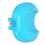Light Blue Portable Denture Box 100ml Plastic Storage for False Teeth 12