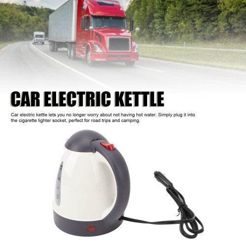Electric Car Kettle Stainless Steel 1L 1