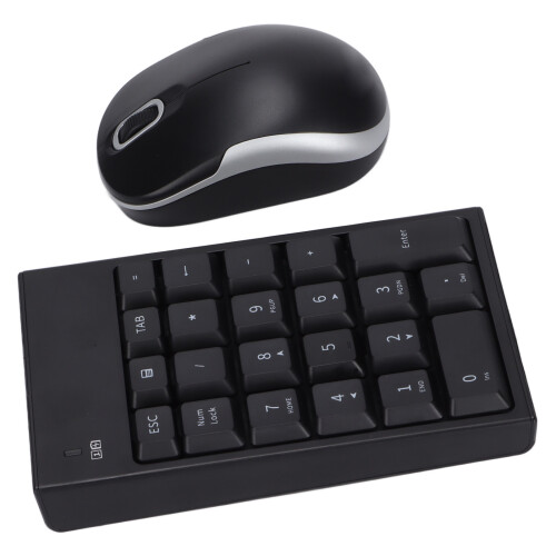Wireless Numeric Keyboard Mouse Set MC-61CB, Black, 10m Range 2