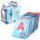 Soft Alphabet Flash Cards for Babies 6-12 Months, 2