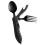 Bottle Opener Three-in-One Multi-Tool Camping Folding Comfortable Grip Hook Design Stainless Steel Folding Spoon Fork 8