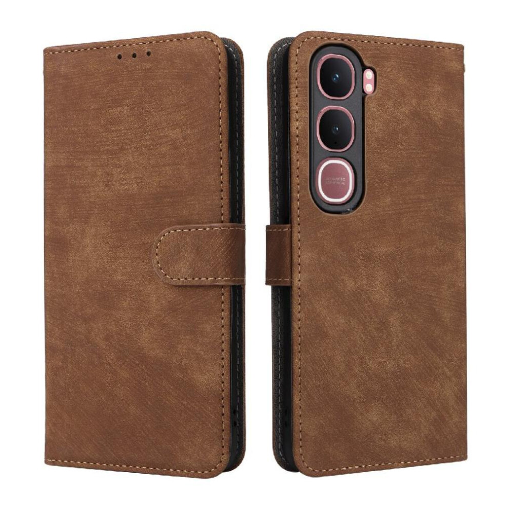 Case For Vivo Y31 5G Pu Leather Magnetic Closure Flip Folio Wallet Rfid Blocking Card Slots Cover 764563201860