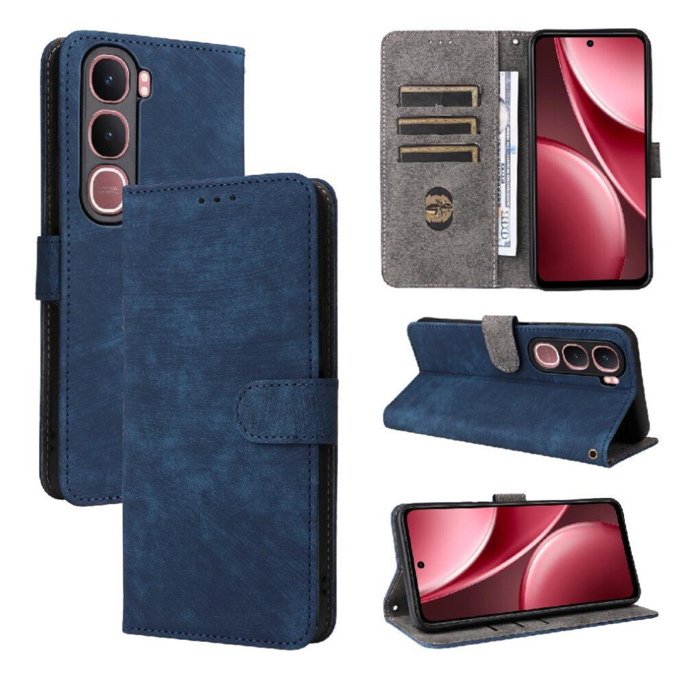 Case For Vivo Y31 5G Pu Leather Magnetic Closure Flip Folio Wallet Rfid Blocking Card Slots Cover 764563201891
