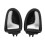 2PCS Car Interior Door Handle Matte Silver for Master 1998-2007 Replacement 4